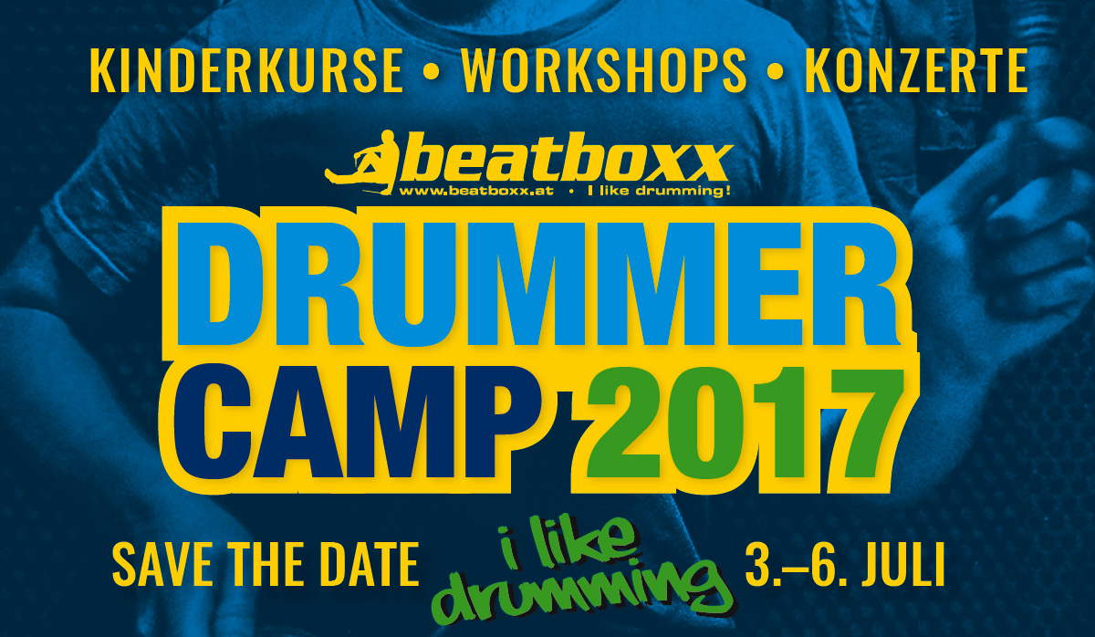 Drummer Camp sommer, programm, drums, schlagzeug, percussion