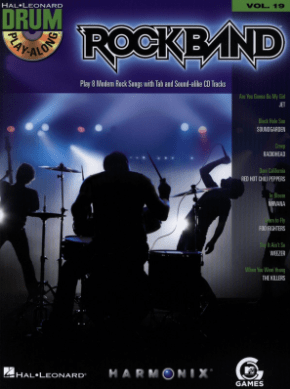 Hal Leonard Drum Play Along - Rockband Vol.19