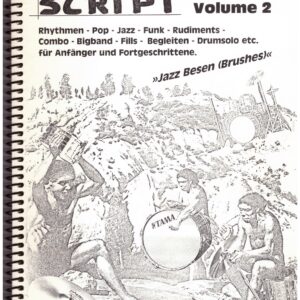 Drumclinic Script Vol. 2 "Jazz Besen" - Erich Bachträgl